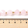 Natural Quartz Dyed Beads Strands G-U023-A02-02-5