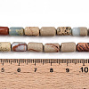 Natural Shoushan Stone Beads Strands G-N346-01B-07-5
