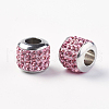 304 Stainless Steel European Beads STAS-E142-P-2