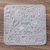 Pendant Silicone Molds AJEW-S041-04B-3