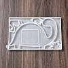 DIY Dinosaur Photo Frame & Grass Decoration Silicone Molds DIY-I099-57-2