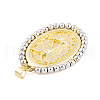 Rack Plating Brass Pendants KK-P269-14G-B-2