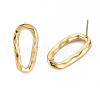 304 Stainless Steel Twist Oval Stud Earrings for Women EJEW-N016-020LG-4