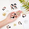 Olycraft DIY Dangle Earring Making Kits DIY-OC0006-20-3
