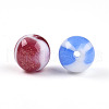 Two Tone Opaque Resin Beads RESI-N042-12mm-16-2