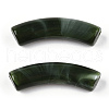 Opaque Two Tone Color Acrylic Beads MACR-ZX023-02B-2