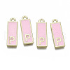 Alloy Enamel Pendants ENAM-T012-01P-RS-1