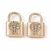 Alloy Crystal Rhinestone Pendants X-ALRI-K049-03B-1