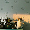 PET Hollow Out Drawing Painting Stencils DIY-WH0391-0570-7