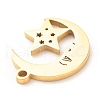 201 Stainless Steel Pendants STAS-G258-04G-4