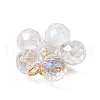 Transparent Glass Pendants PALLOY-MZ00645-02-4