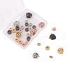 Kissitty Brass Micro Pave Cubic Zirconia Beads ZIRC-KS0001-02-3