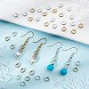 CREATCABIN 52Pcs 2 Colors Brass Beads Frames KK-CN0001-73-5