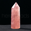 Tower Natural Strawberry Quartz Display Decoration WG83739-04-1
