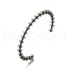 304 Stainless Steel Open Cuff Bangles for Woman BJEW-M113-02P-4