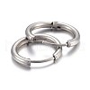 202 Stainless Steel Huggie Hoop Earrings EJEW-L205-02G-P-2