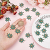 HOBBIESAY 50PCS Zinc Alloy Solar Eclipse Pendants PALLOY-HY0001-04-3