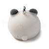 Flocky Animal Resin Pendants FIND-S001-05A-2