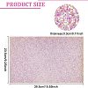 Glitter Resin Hotfix Rhinestone(Adhesive On The Back) DIY-WH0166-23G-2