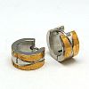 Fashion 304 Stainless Steel Huggie Hoop Earrings EJEW-G124-M19-2