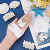 CHGCRAFT 9 Sets 3 Style Seven Seas Coral Place Card Photo Holder Coral Resin Place Card Holder AJEW-CA0001-93-3