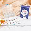 SUNNYCLUE Ocean Fish Pendant Earring DIY Making Kits DIY-SC0017-85-7