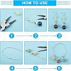 Round Gemstone Pendants G-FH0001-12P-4