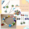 WADORN 2Strands Handmade Lampwork Beads Strands GGLA-WR0001-01-5
