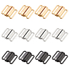   12Pcs 3 Colors Alloy Interlocking Clasps FIND-PH0021-43-1