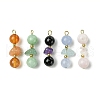 Gemstone Pendants PALLOY-JF03234-1