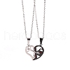 2Pcs 2 Style Word 1314 520 Couple Necklaces Sets VALE-PW0001-011EB-1-1