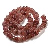 Natural Strawberry Quartz Beads Strands G-G841-B14-3