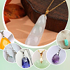  4Pcs 2 Colors 925 Sterling Silver Pendant Bails STER-PH0002-33-6