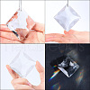 Transparent Glass Pendants GLAA-SP0001-18A-3