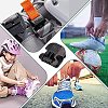 12 Pairs 12 Colors Plastic Shoelaces Buckle Lock FIND-FG0003-90-6