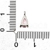 Brass Micro Pave Cubic Zirconia Pendants KK-D356-08C-P-3