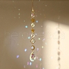 Brass with Iron Chain Hanging Ornaments PW-WG7B2F5-04-1