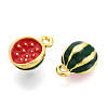 Alloy Enamel Charms PALLOY-T090-52-2