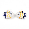 Handmade Porcelain Beads PORC-N009-08C-4