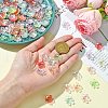 Opaque Acrylic Bead Caps MACR-CJC0006-11-4