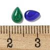 Dyed Natural White Jade Cabochons G-Q173-02A-11-3
