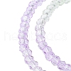 Transparent Glass Beads Strands GLAA-YW0001-59C-2