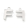 201 Stainless Steel Charms X-STAS-C021-06P-F-2