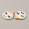Animal Polyester Knitted Appliques DIY-WH0399-42F-2