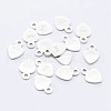925 Sterling Silver Chain Tabs STER-F036-19S-1
