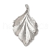 Non-Tarnish 304 Stainless Steel Big Pendants STAS-M017-10P-1