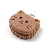 Cookies Theme Imitation Food Resin Pendants RESI-B021-02A-02-2