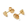 Brass Earrings EJEW-O003-01B-G-2