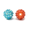AB-Color Resin Rhinestone Beads X-RESI-S315-12x14-M-3