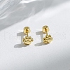 304 Stainless Steel Stud Earrings EJEW-Q028-03E-G-1
